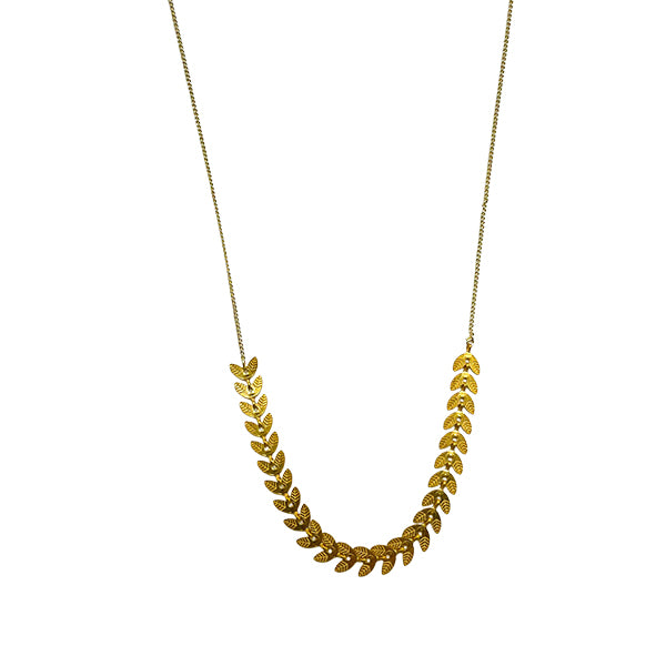 Pui Leaf - Adjustable Length Necklace