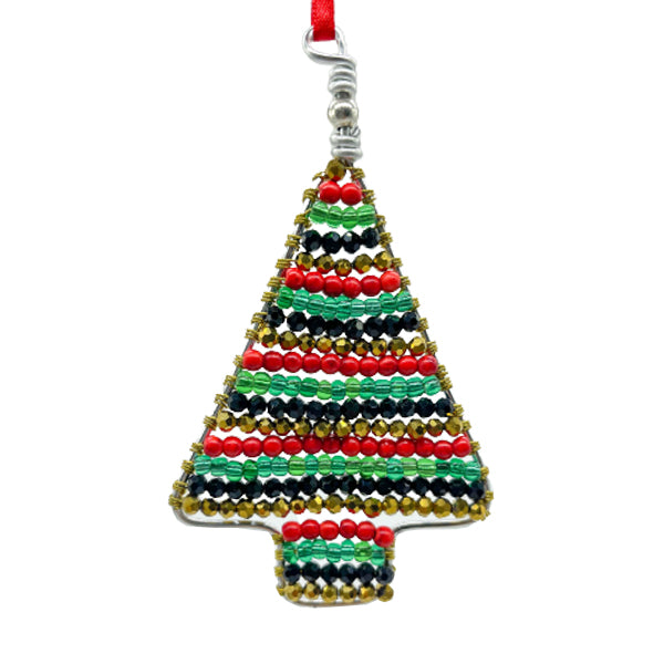 Beaded Christmas Tree Ornament – RoyRak